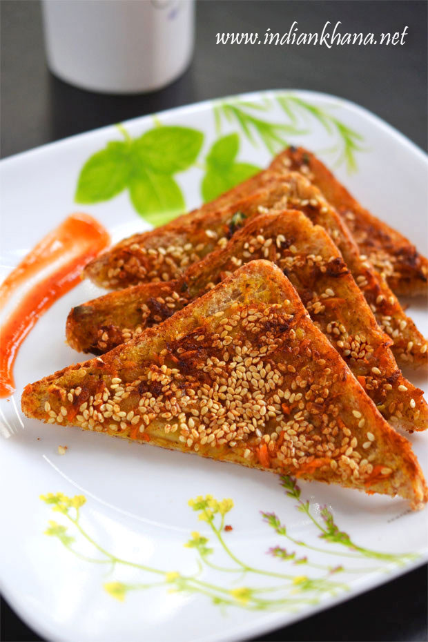 Potato-Sesame-Toast-Recipe Potato-Sesame-Toast-Recipe