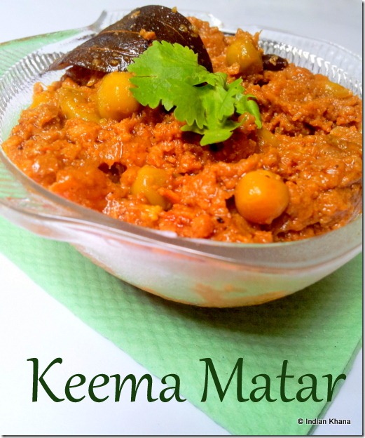 Keema Matar Keema Matar