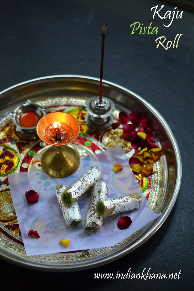Kaju-Pista-Roll-Recipe Kaju-Pista-Roll-Recipe