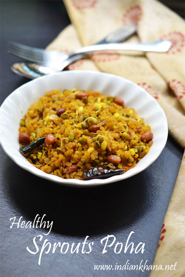 Sprouts-Kanda-Poha-Recipe