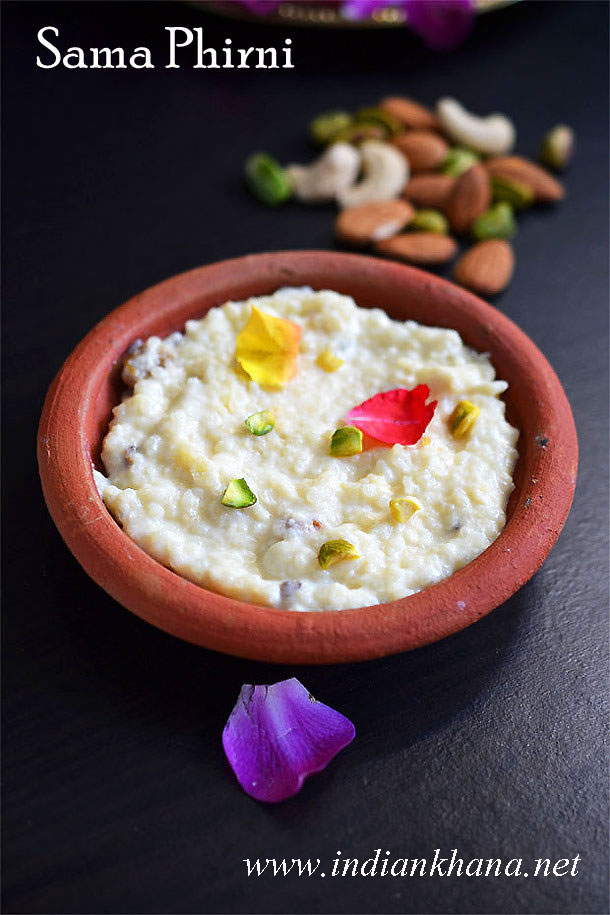 Sama-Chawal-firni-Vrat-Recipes