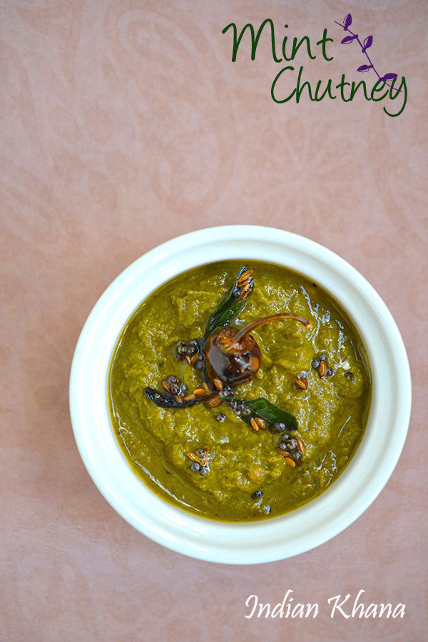 Pudina (Mint) Chutney Pudina (Mint) Chutney