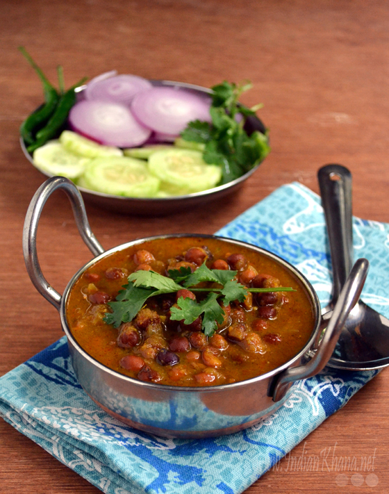 Punjabi Kala Chana Masala Chole Recipe