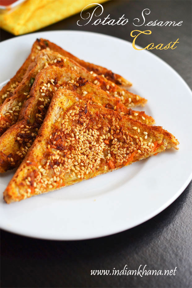 Potato-Sesame-Toast-Recipe Potato-Sesame-Toast-Recipe
