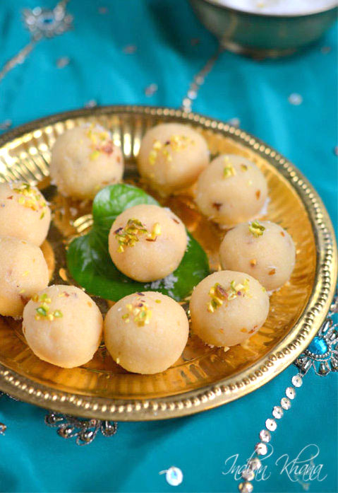 Coconut Khoya Ladoo Coconut Khoya Ladoo