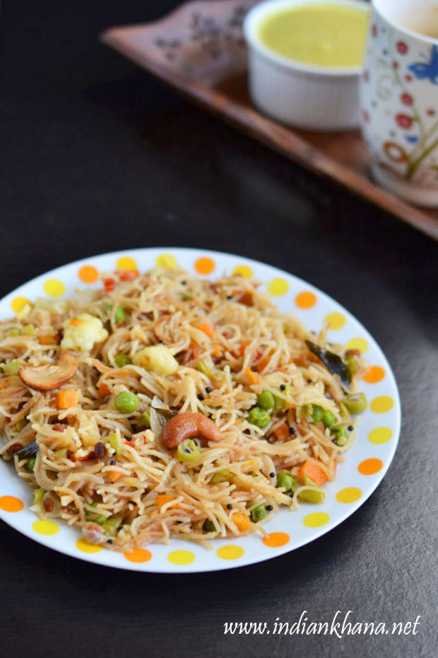 Vegetables-Semiya-Upma-Recipe Vegetables-Semiya-Upma-Recipe
