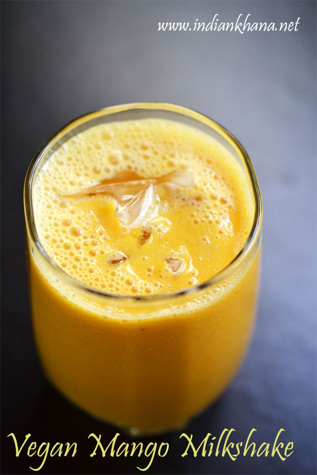 Vegan-Mango-Almond-Milkshake-Recipe Vegan-Mango-Almond-Milkshake-Recipe