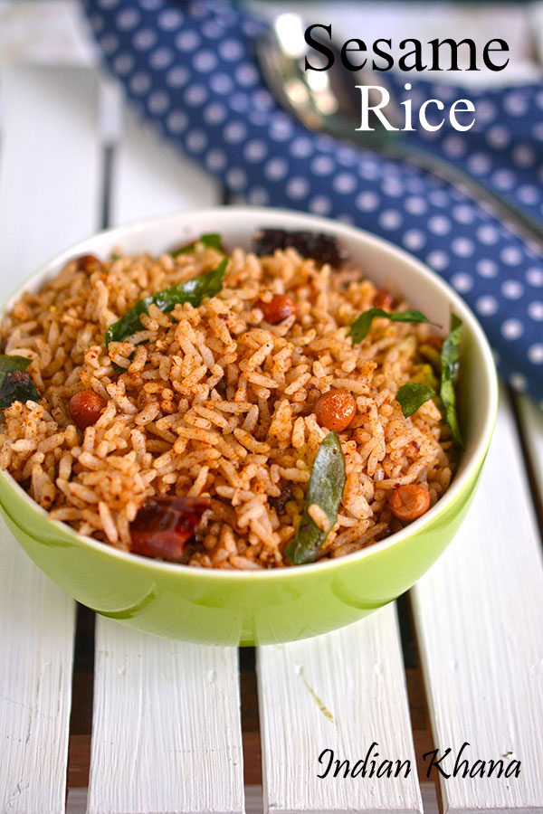 Ellu-Sadam-Sesame-Rice-Recipe Ellu-Sadam-Sesame-Rice-Recipe