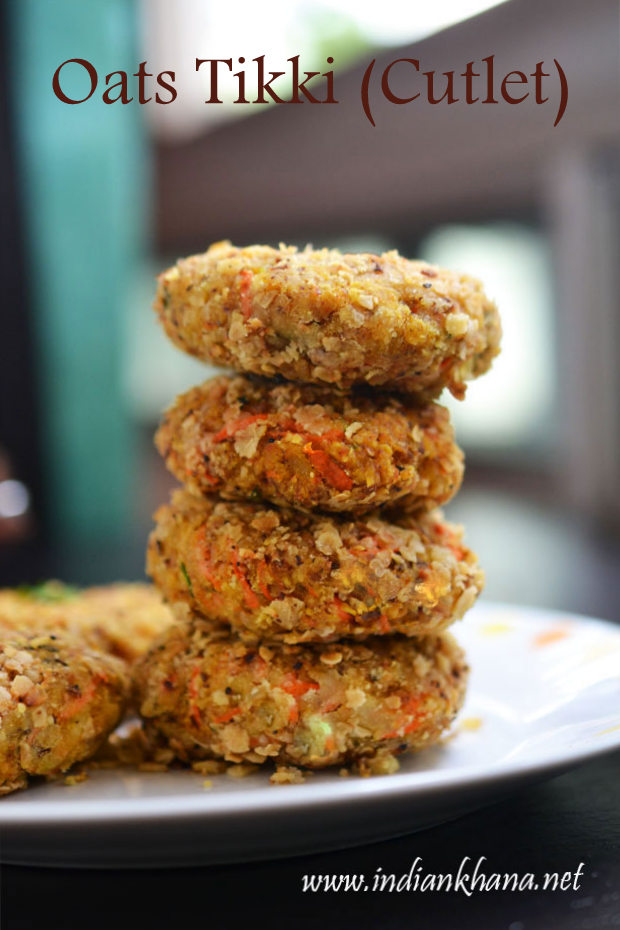 Oats-Tikki-Cutlet-Recipe Oats-Tikki-Cutlet-Recipe