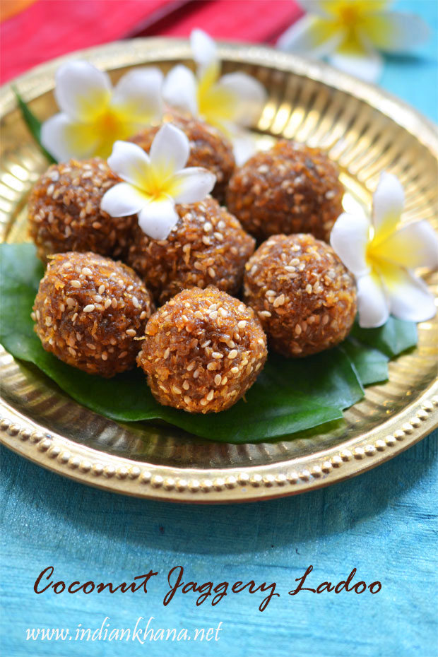 Coconut-Jaggery-Ladoo-Kobbari-Louz