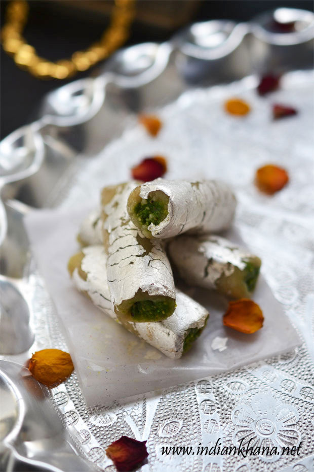 Kaju-Pista-Roll-Recipe Kaju-Pista-Roll-Recipe