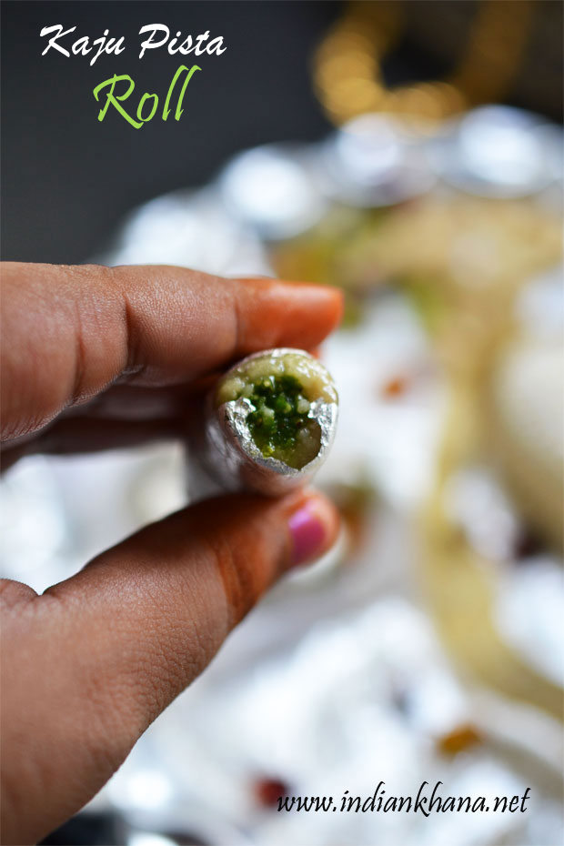 Kaju-Pista-Roll-Recipe Kaju-Pista-Roll-Recipe