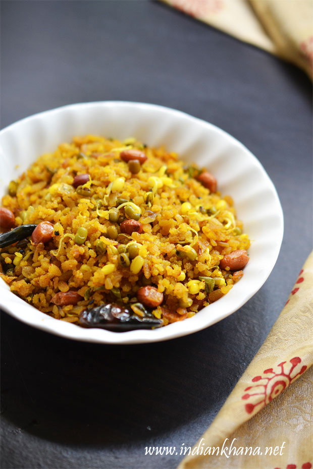 Sprouts-Kanda-Poha-Recipe Sprouts-Kanda-Poha-Recipe