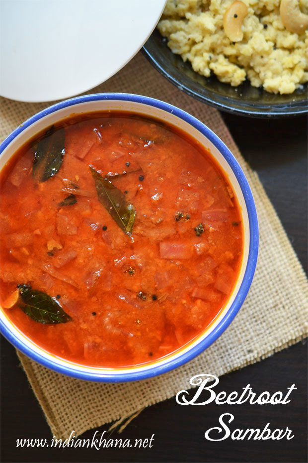 Beetroot Sambar Beetroot Sambar