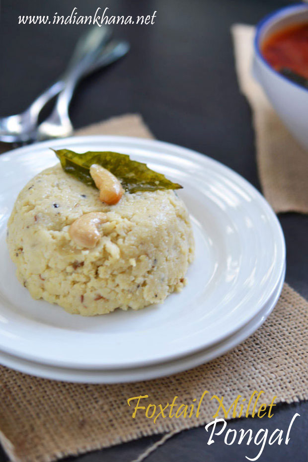 Thinai-Kara-Pongal-Recipe Thinai-Kara-Pongal-Recipe