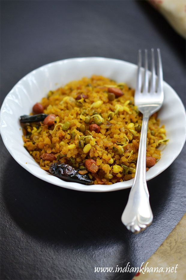 Sprouts-Kanda-Poha-Recipe Sprouts-Kanda-Poha-Recipe