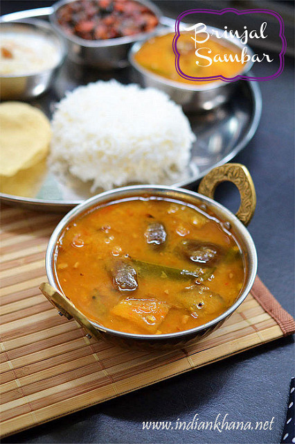 Kathirikai-Brinjal-Sambar Kathirikai-Brinjal-Sambar