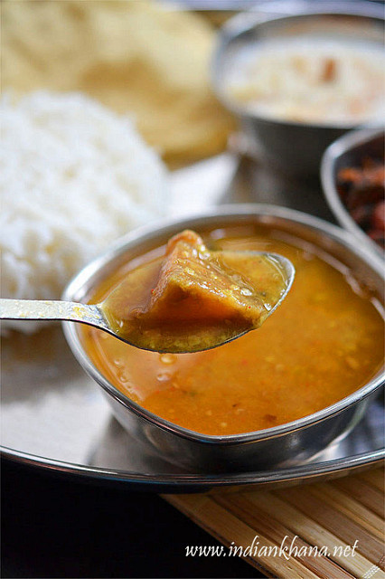 Kathirikai-Brinjal-Sambar Kathirikai-Brinjal-Sambar