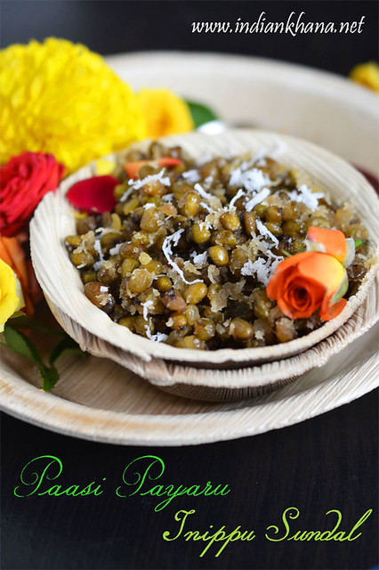 Sweet Green Gram Sundal Sweet Green Gram Sundal