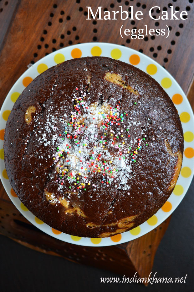 Eggless-Marble-Cake-Recipe Eggless-Marble-Cake-Recipe