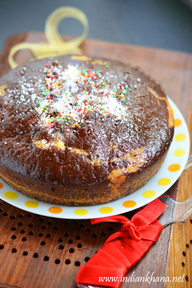 Eggless-Marble-Cake-Recipe Eggless-Marble-Cake-Recipe