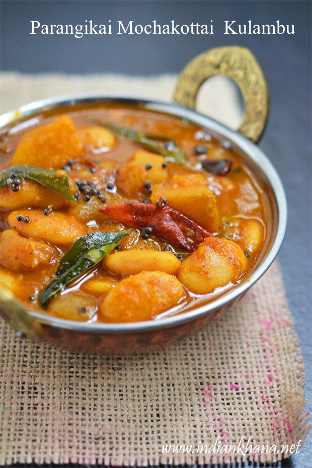 Mochakottai-Parangikai-Kuzhambu-Recipe Mochakottai-Parangikai-Kuzhambu-Recipe