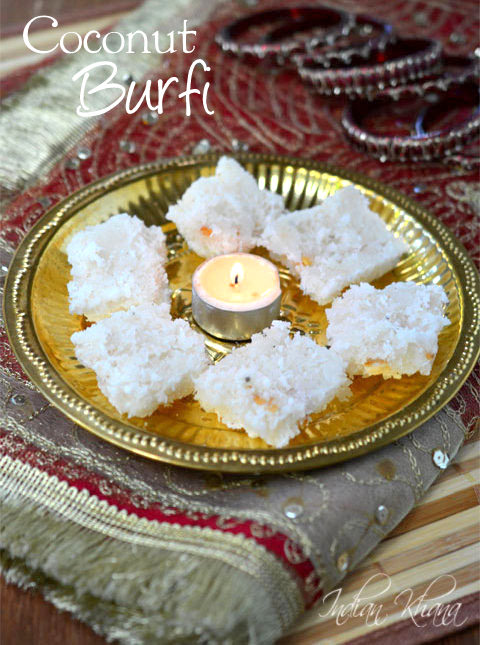 Coconut-Nariyal-Burfi-diwali-Recipe Coconut-Nariyal-Burfi-diwali-Recipe