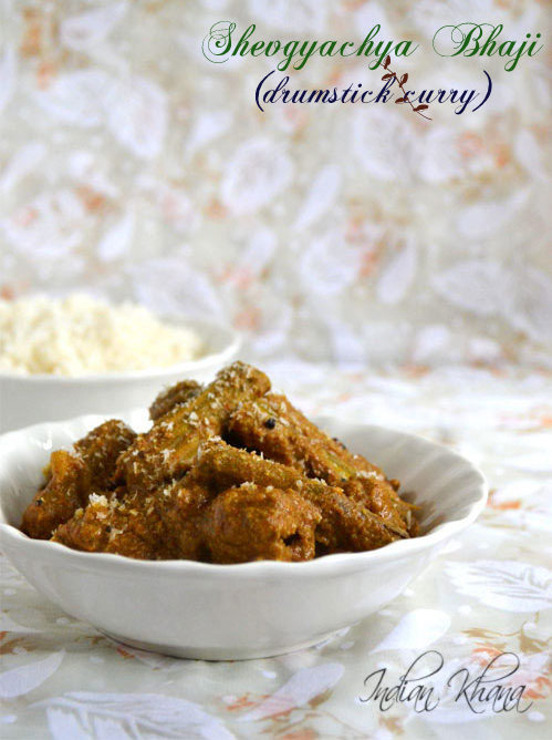 Shevgyachya-Bhaji-drumstick-curry Shevgyachya-Bhaji-drumstick-curry