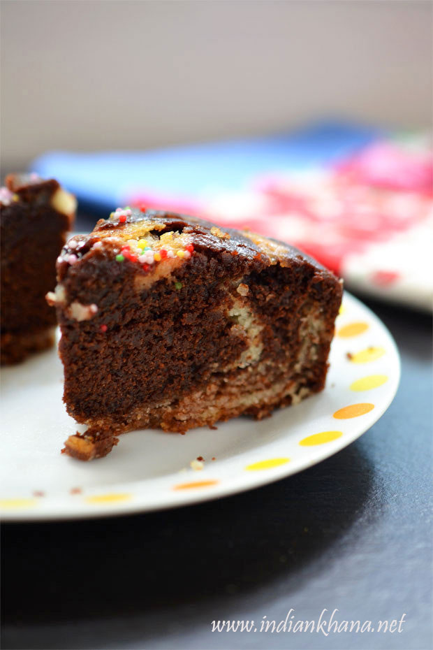 Eggless-Marble-Cake-Recipe Eggless-Marble-Cake-Recipe