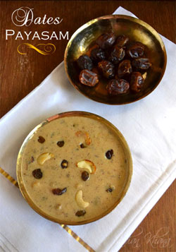 Poha Kheer | Aval Payasam Khajoor Kheer | Dates Payasam