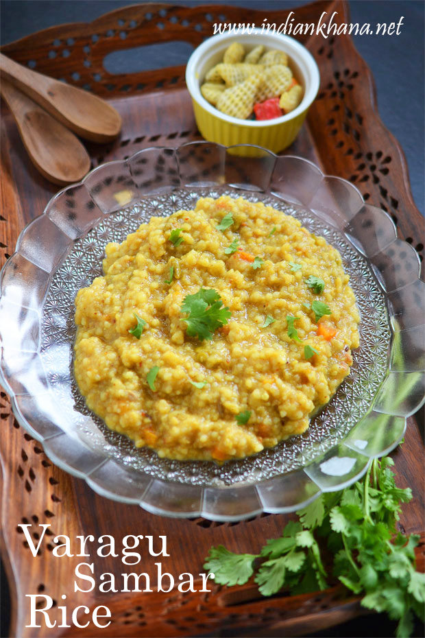 Kodo-Varagu-Sambar-Sadam Kodo-Varagu-Sambar-Sadam