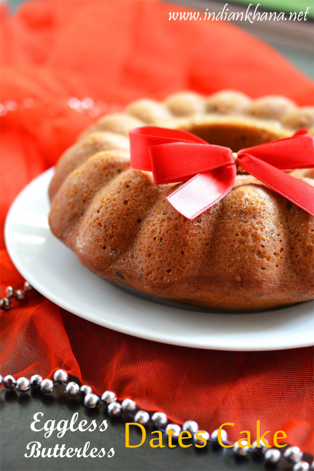 Eggless-Dates-Cake-Recipe Eggless-Dates-Cake-Recipe
