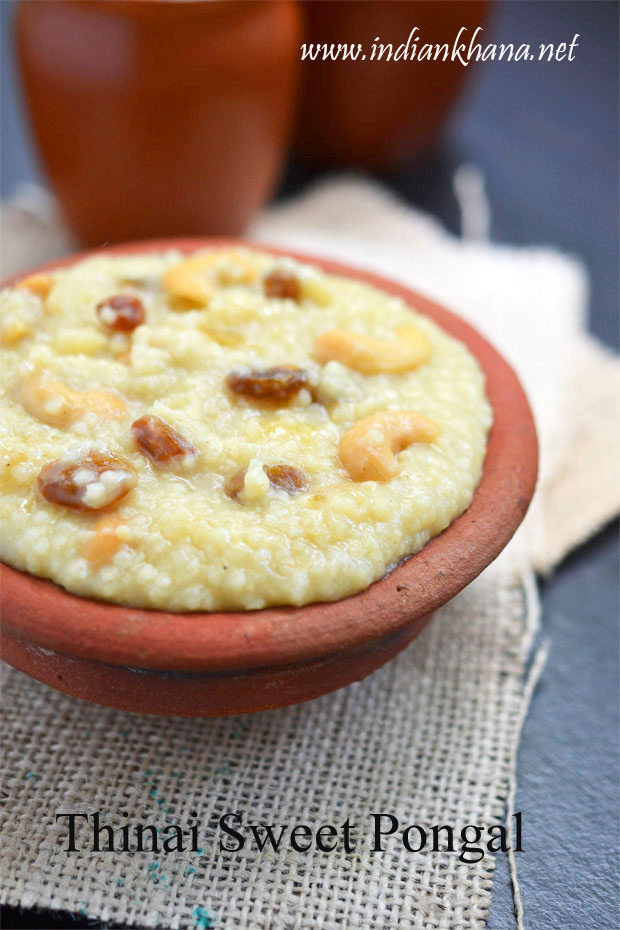Thinai-Kara-Sakkarai-Pongal Thinai-Kara-Sakkarai-Pongal