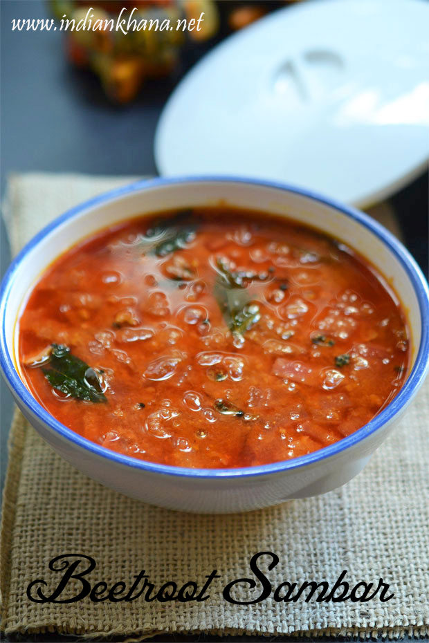 Beetroot-Sambar-Recipe Beetroot-Sambar-Recipe