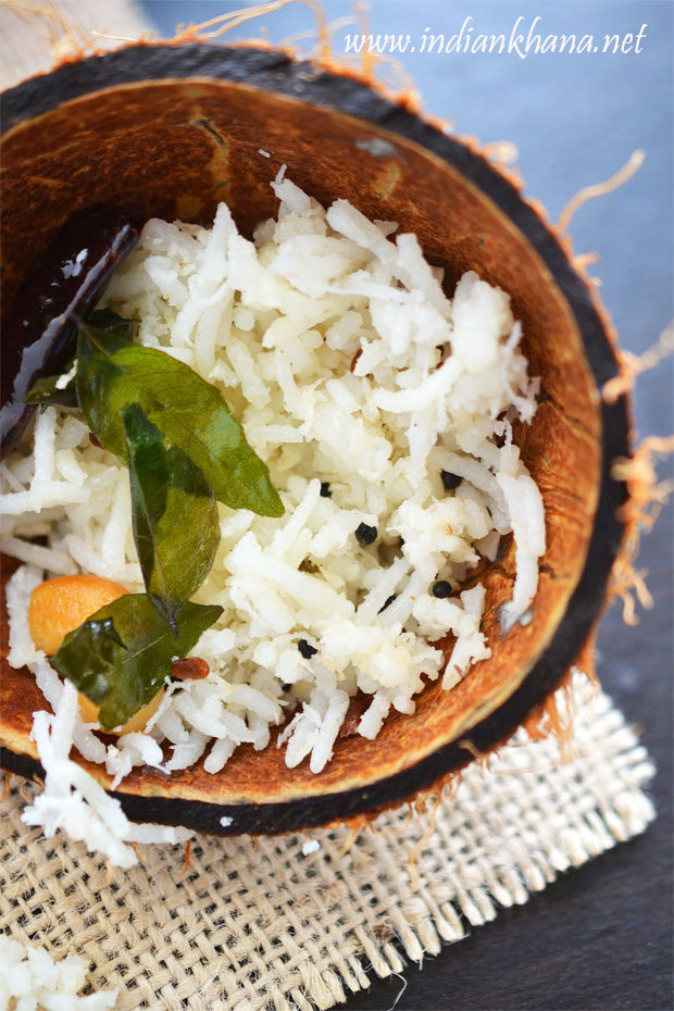 Coconut-Rice-Thengai-Sadam Coconut-Rice-Thengai-Sadam