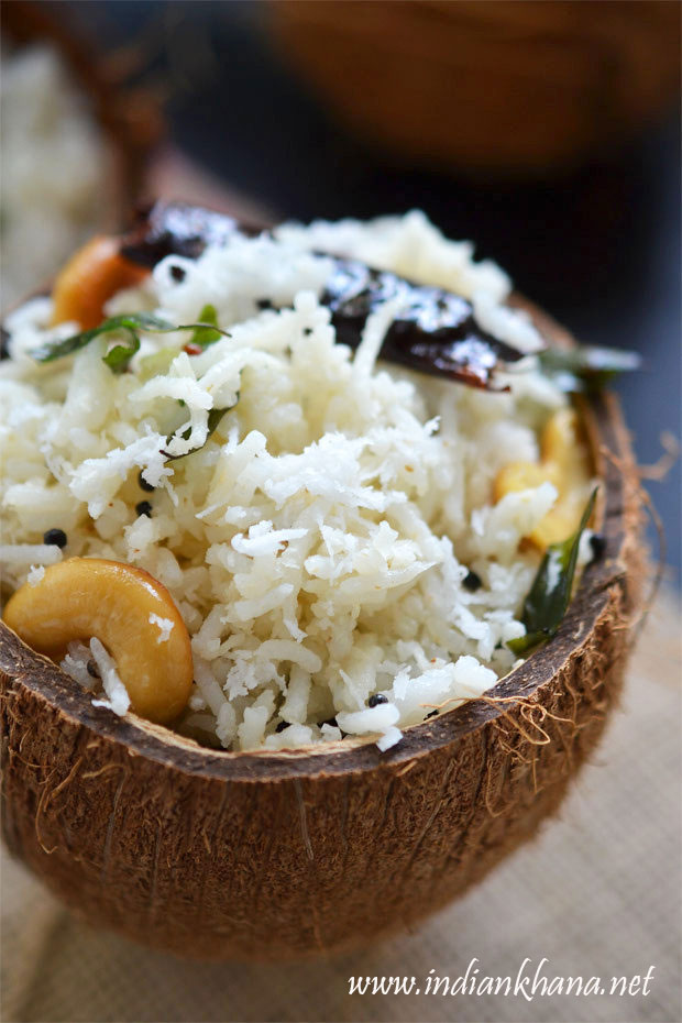 Coconut-Rice-Thengai-Sadam Coconut-Rice-Thengai-Sadam