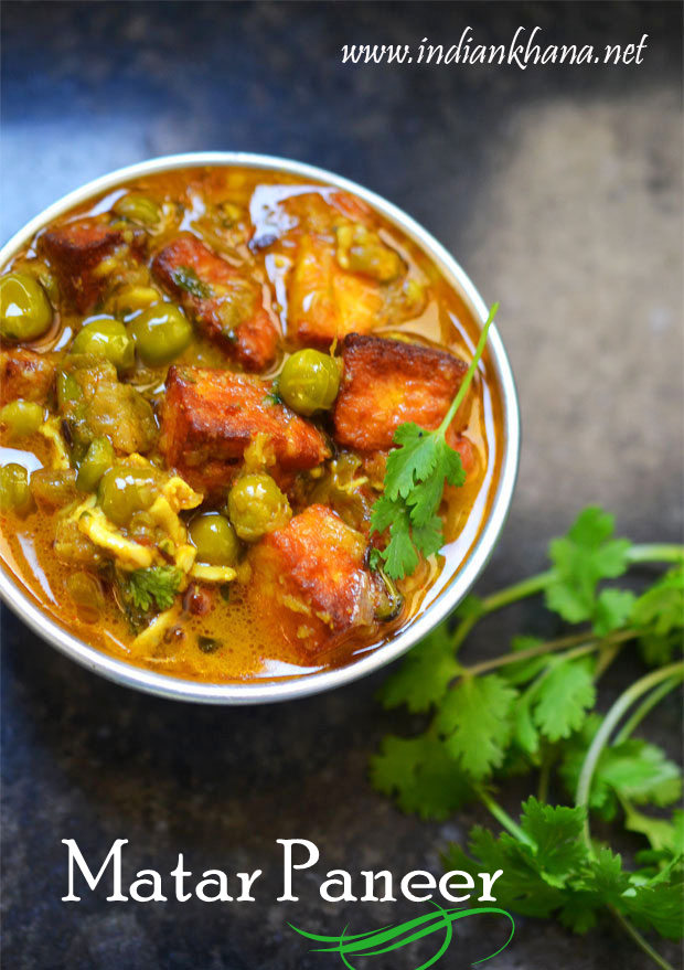Matar Paneer Matar Paneer