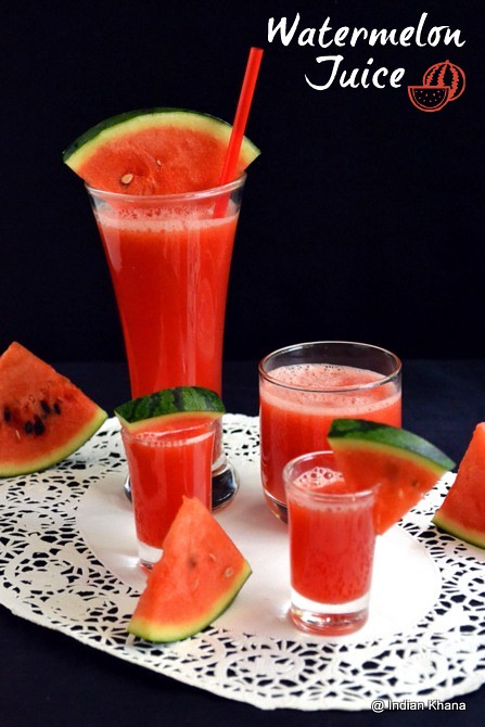 Watermelon Juice Recipe Watermelon Juice Recipe