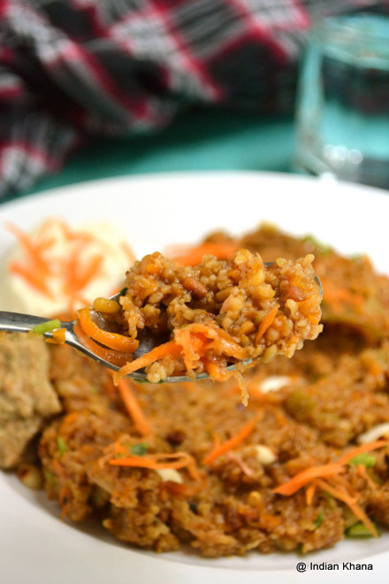 Broken Wheat Veg Upma Broken Wheat Veg Upma