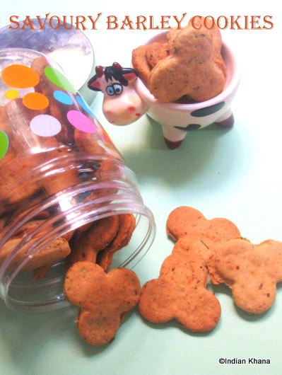 Savory Barley Biscuits
