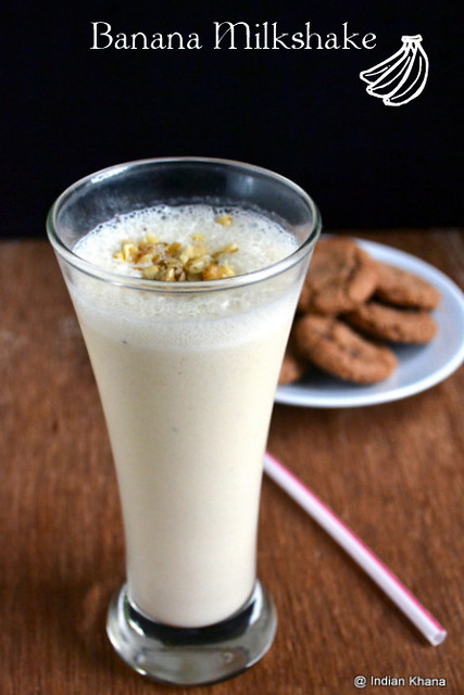Banana Milkshake Recipe