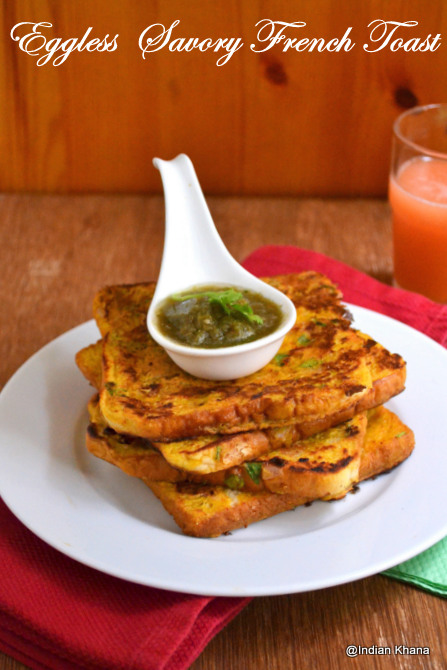 Savory Besan Toast Savory Besan Toast