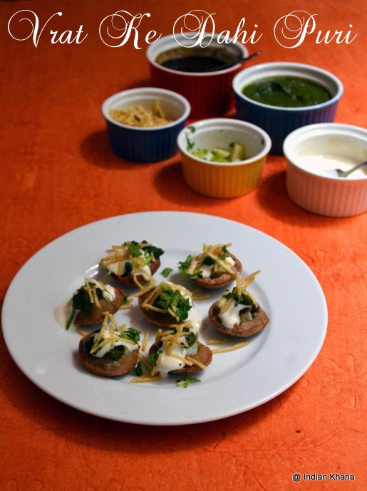 Vrat Ke Dahi Puri Navratri Recipes