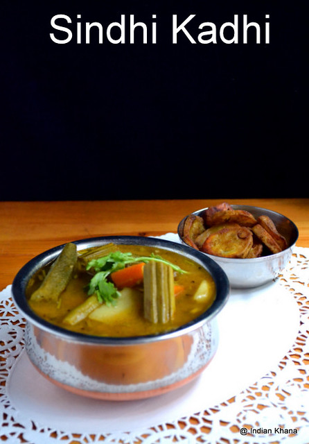 Sindhi Kadhi Chawal Recipe