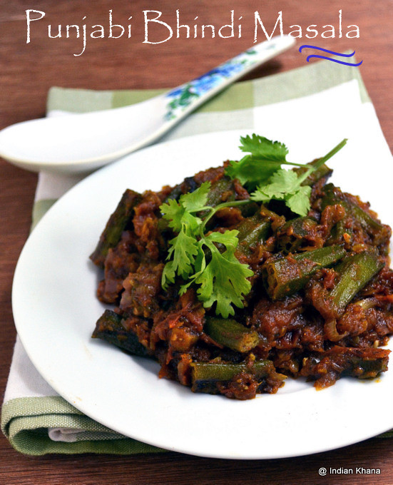Punjabi Bhindi Masala Punjabi Bhindi Masala