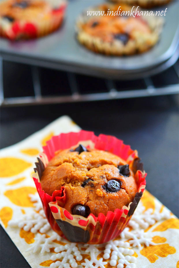 Eggless-Papaya-Chocochip-Muffin-Recipe Eggless-Papaya-Chocochip-Muffin-Recipe
