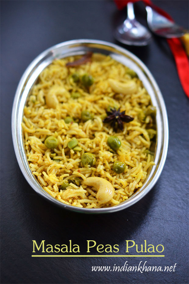 Masala-Matar-Peas-Pulao Masala-Matar-Peas-Pulao