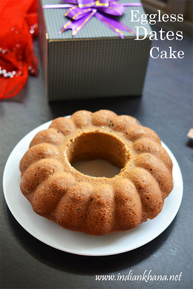 Eggless-Dates-Cake-Recipe Eggless-Dates-Cake-Recipe