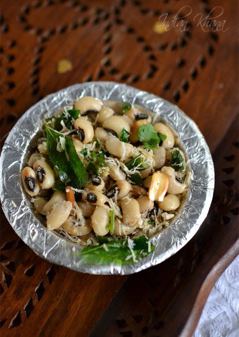 Karamani Sundal Lobia Sundal Recipe
