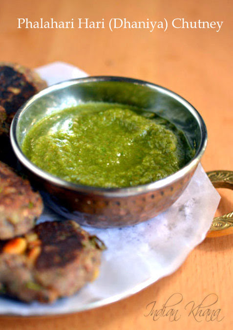Phalahari-Hari-Chutney-navratri-fasting-recipe